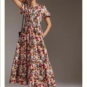 Anthropologie Somerset Maxi Dress, Small